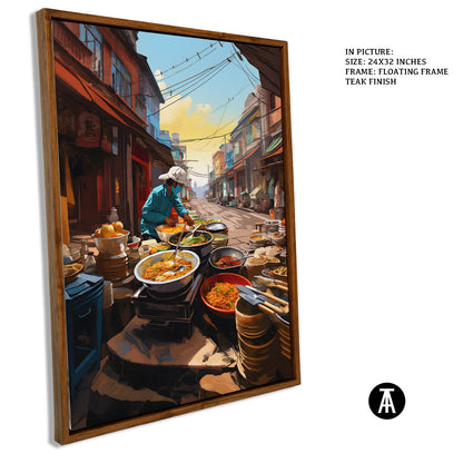 Artwork in Floating Frame