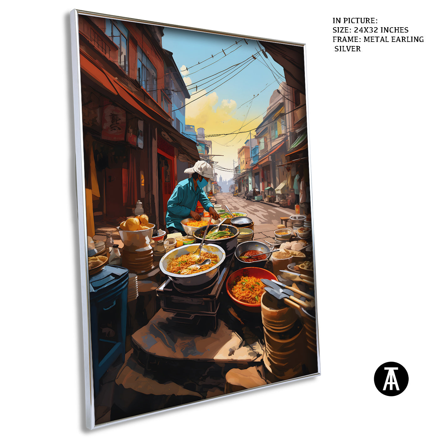 Artwork in Black Frame