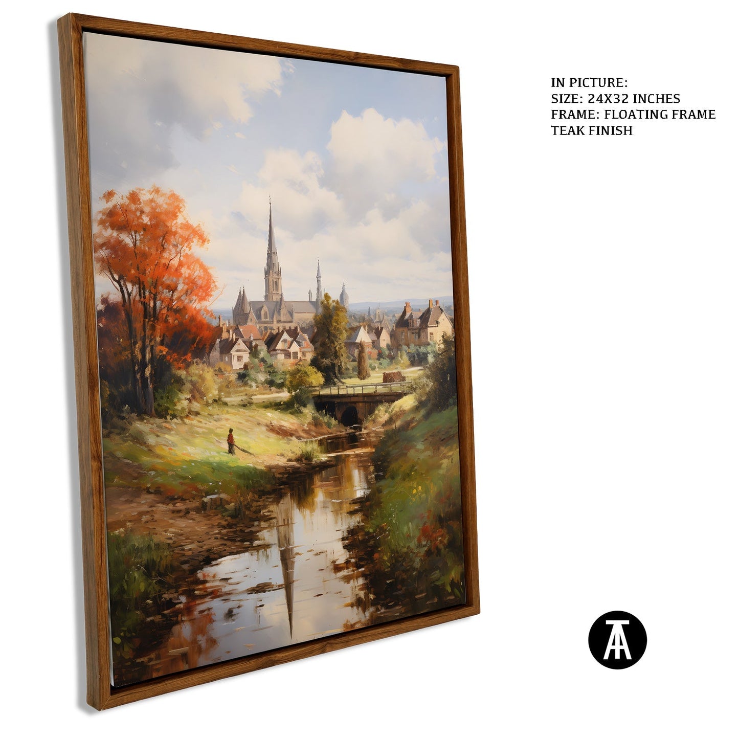 Artwork in Floating Frame