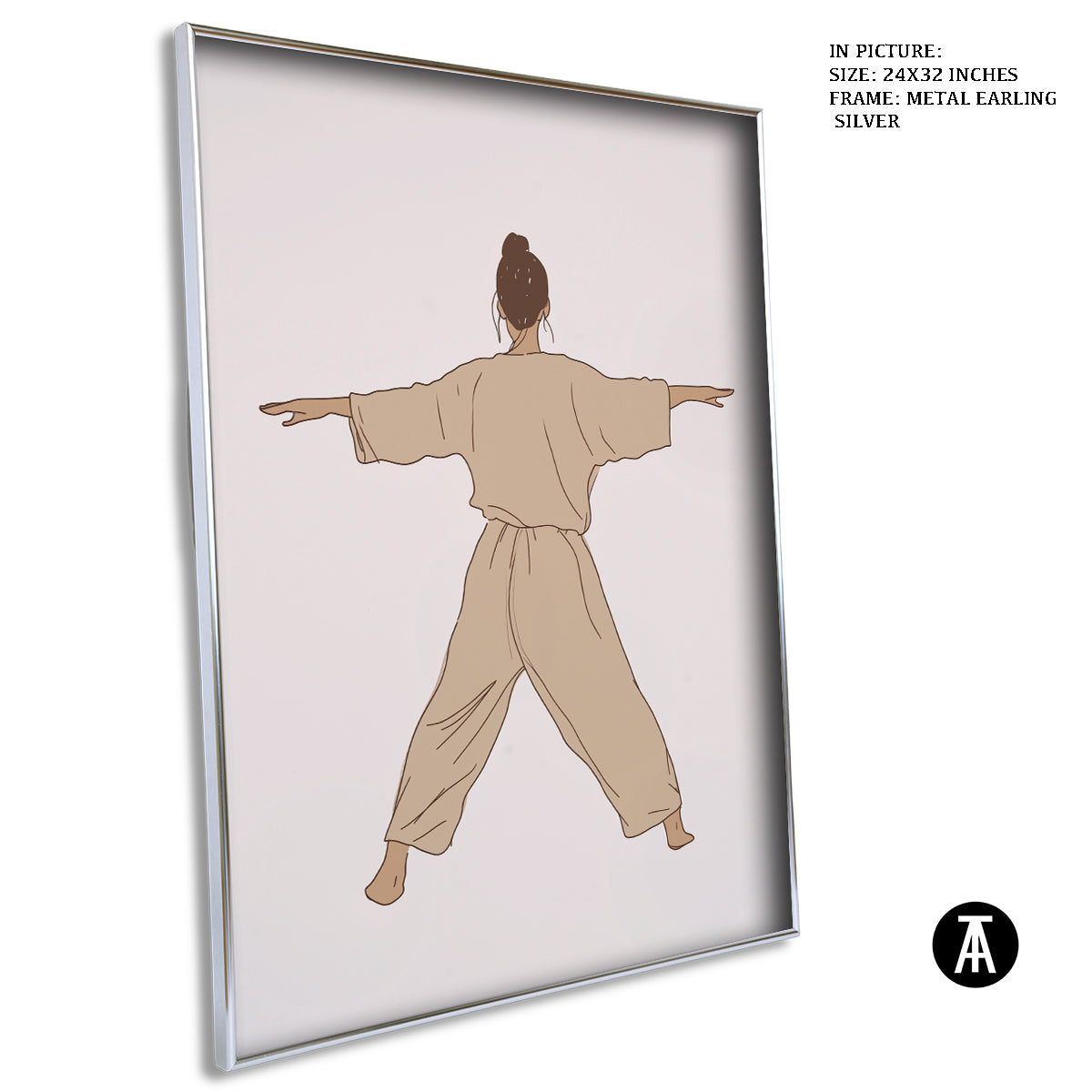 Artwork in Black Frame