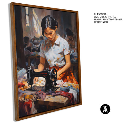 Artwork in Floating Frame