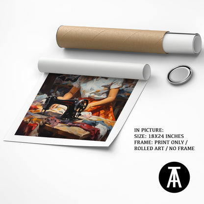 Artwork as Print Only or Rolled Art