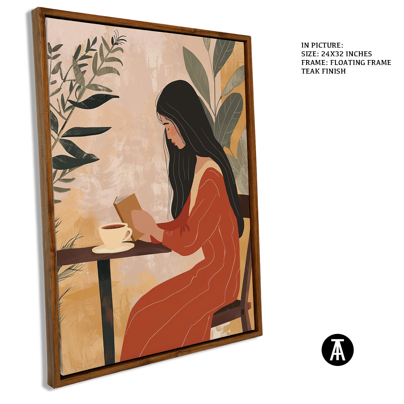 Artwork in Floating Frame