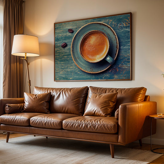 Cafe Artwork in a Lifestyle Setting