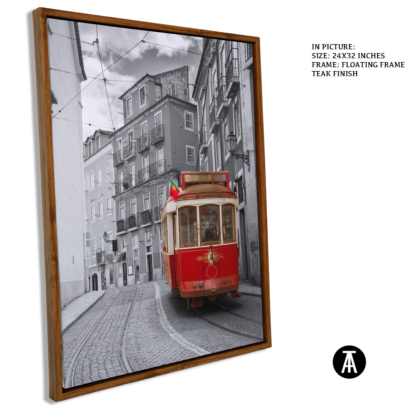 Artwork in Floating Frame