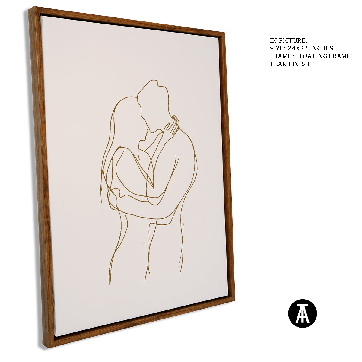 Artwork in Floating Frame
