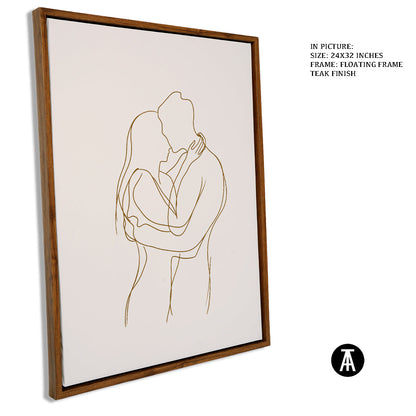 Artwork in Floating Frame