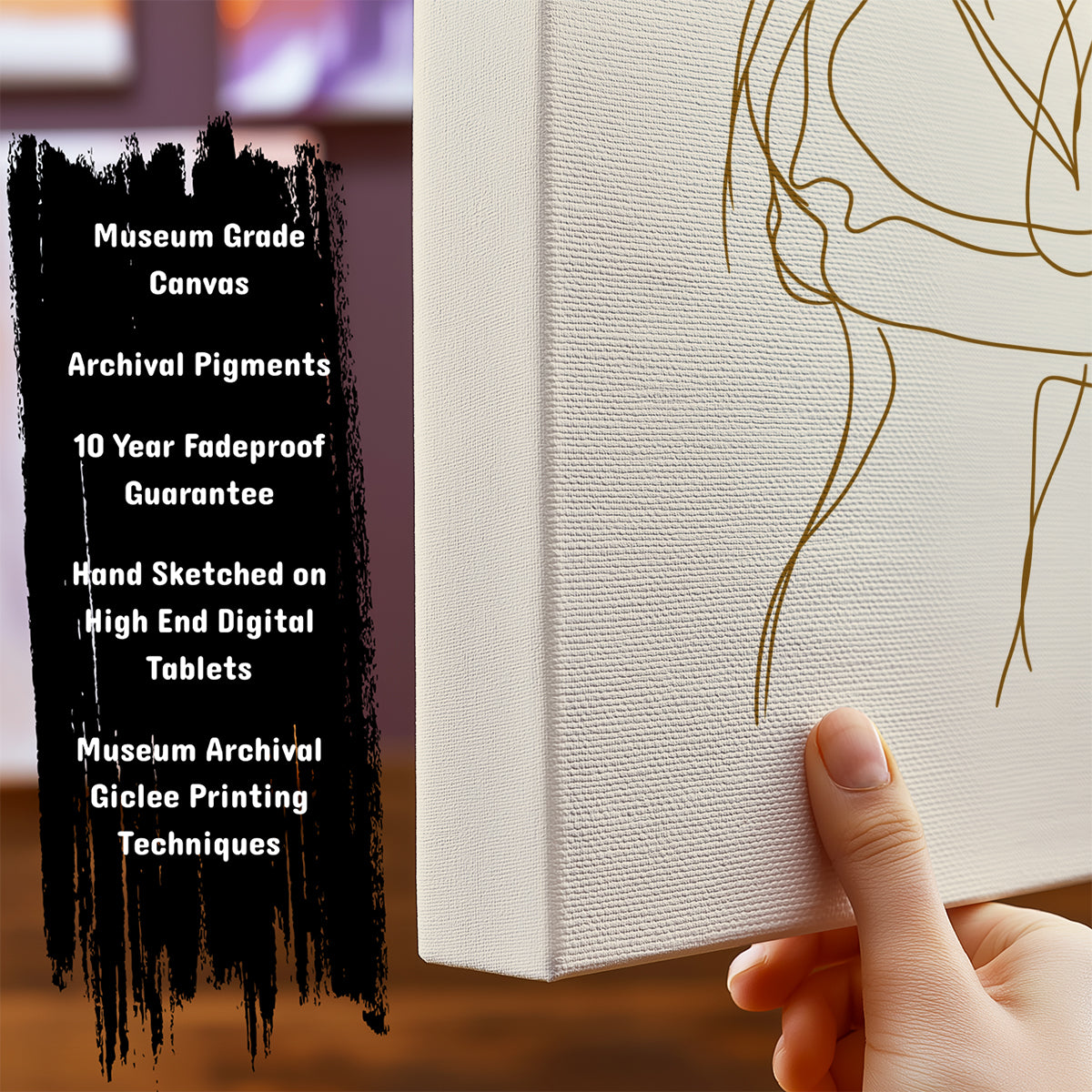 Information about Minimalist Canvas Art Print