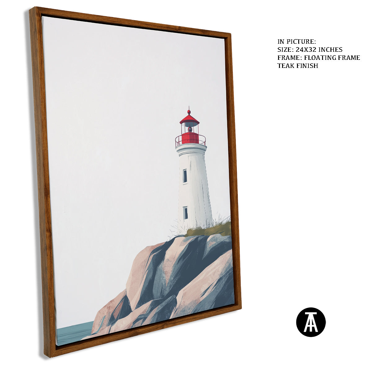 Artwork in Floating Frame