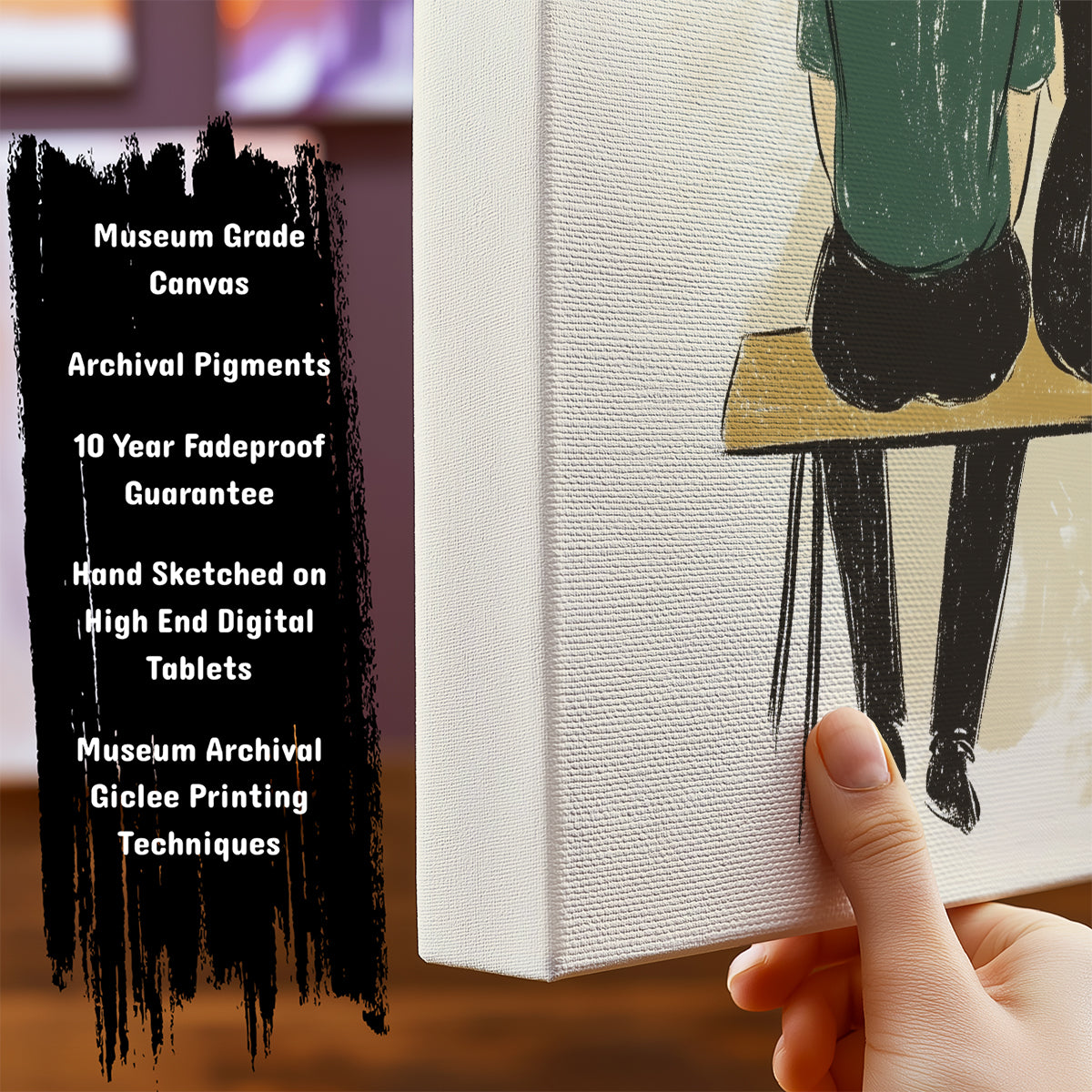 Information about Minimalist Canvas Art Print