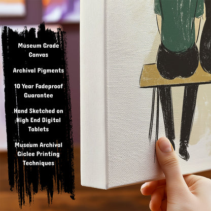 Information about Minimalist Canvas Art Print