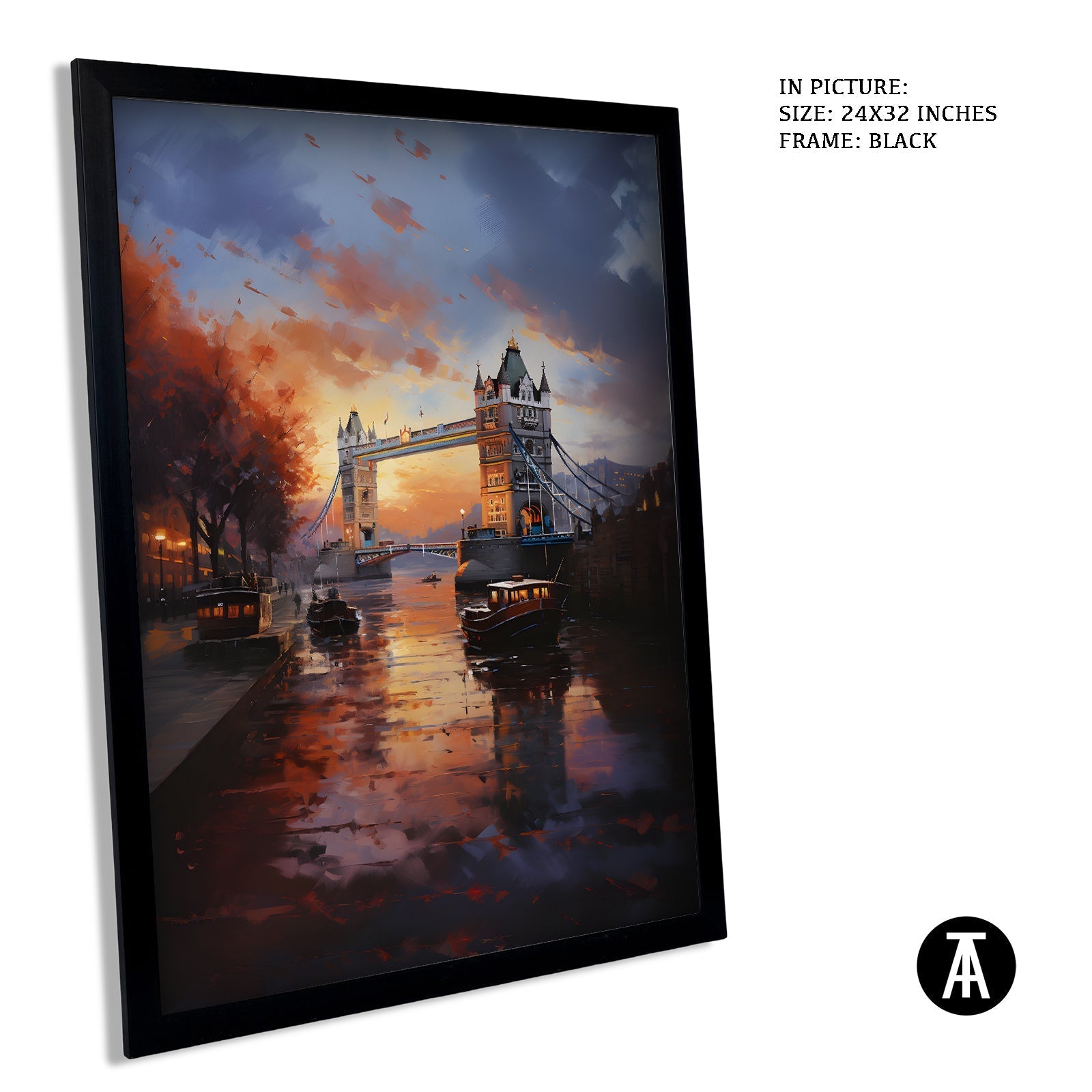 Artwork in Black Frame