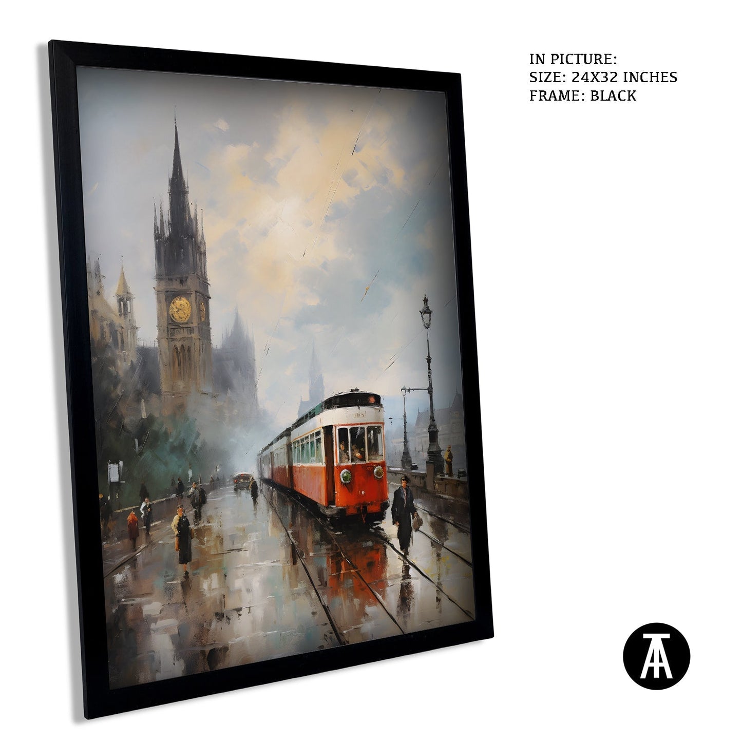 Artwork in Black Frame