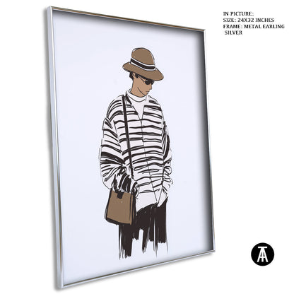 Artwork in Black Frame
