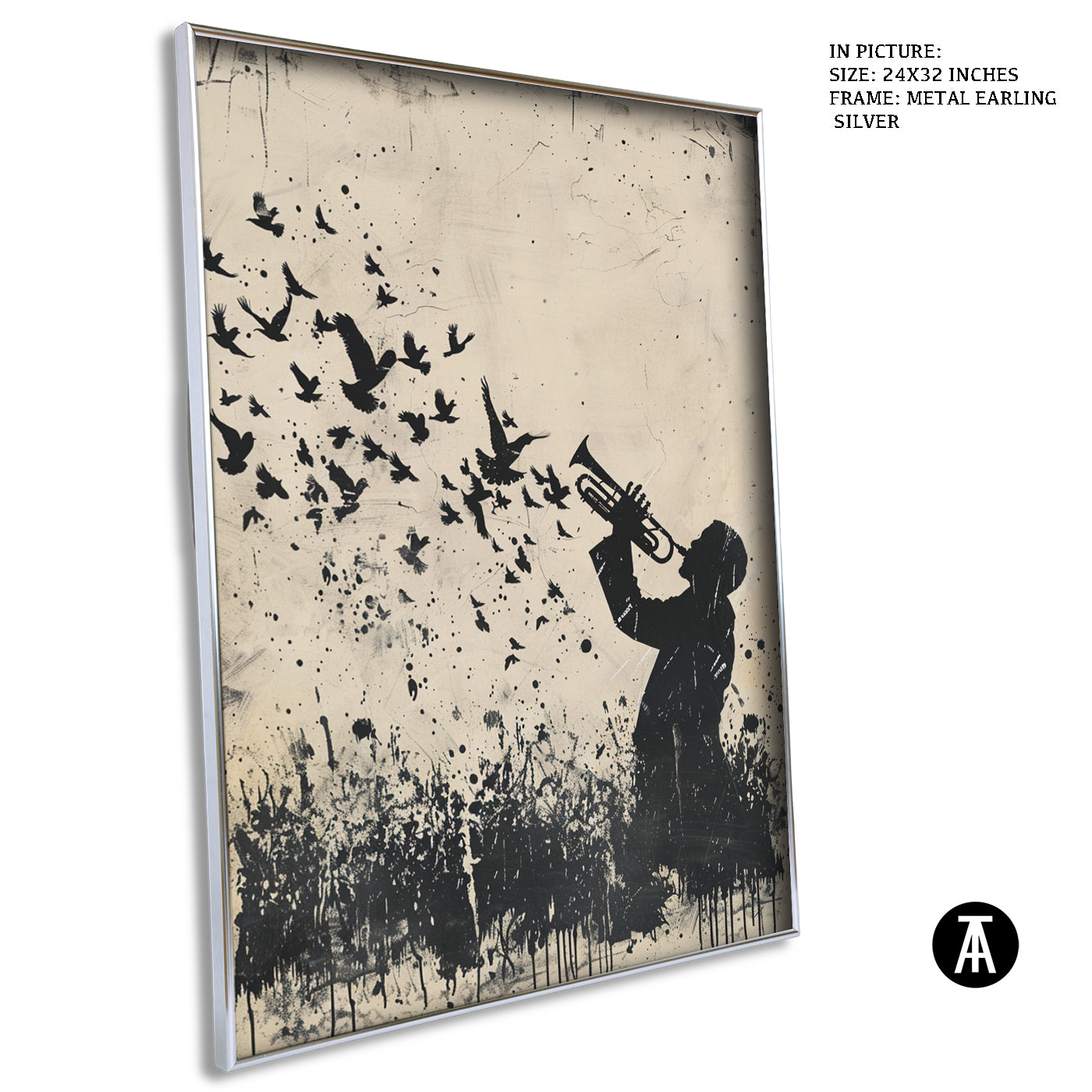 Artwork in Black Frame