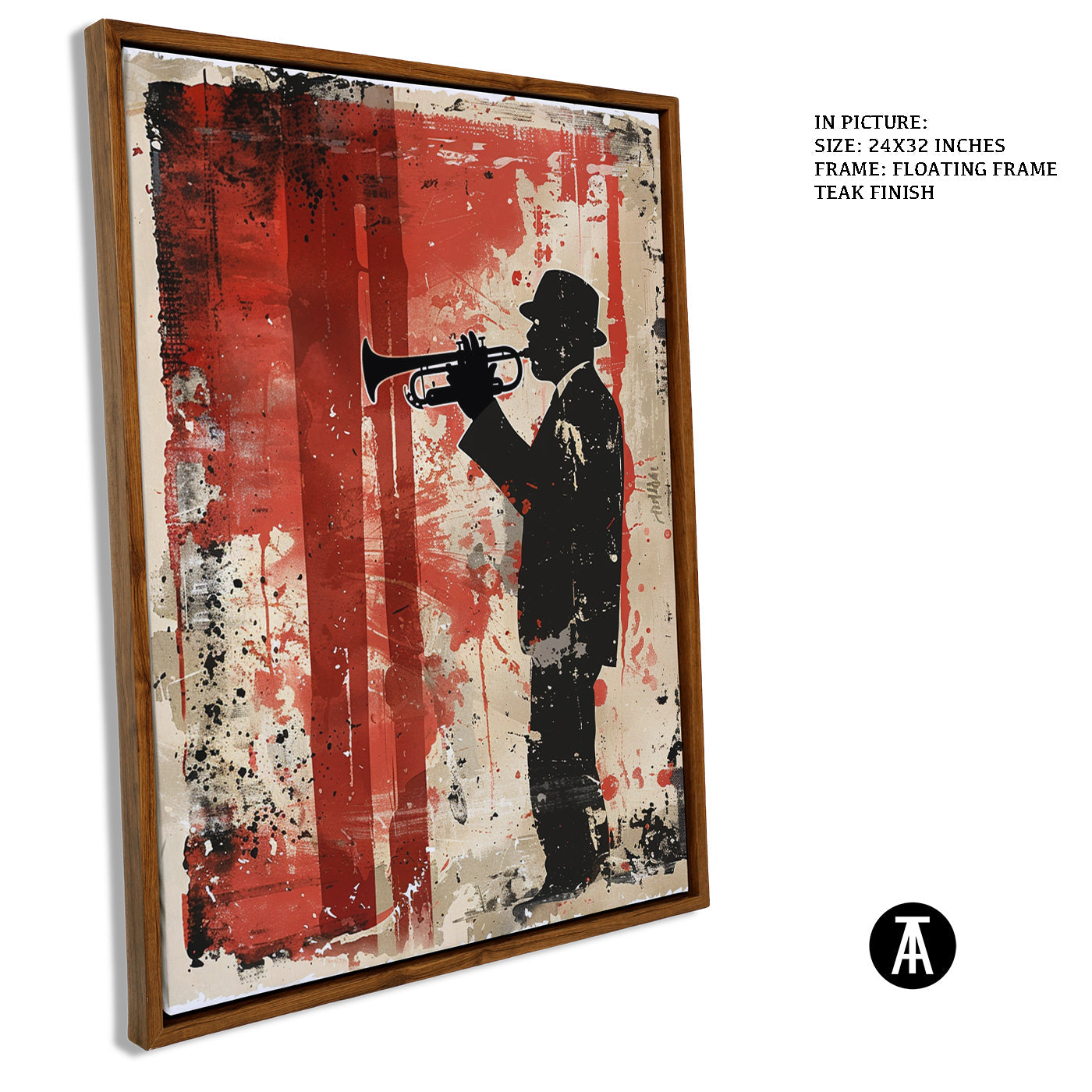 Artwork in Floating Frame