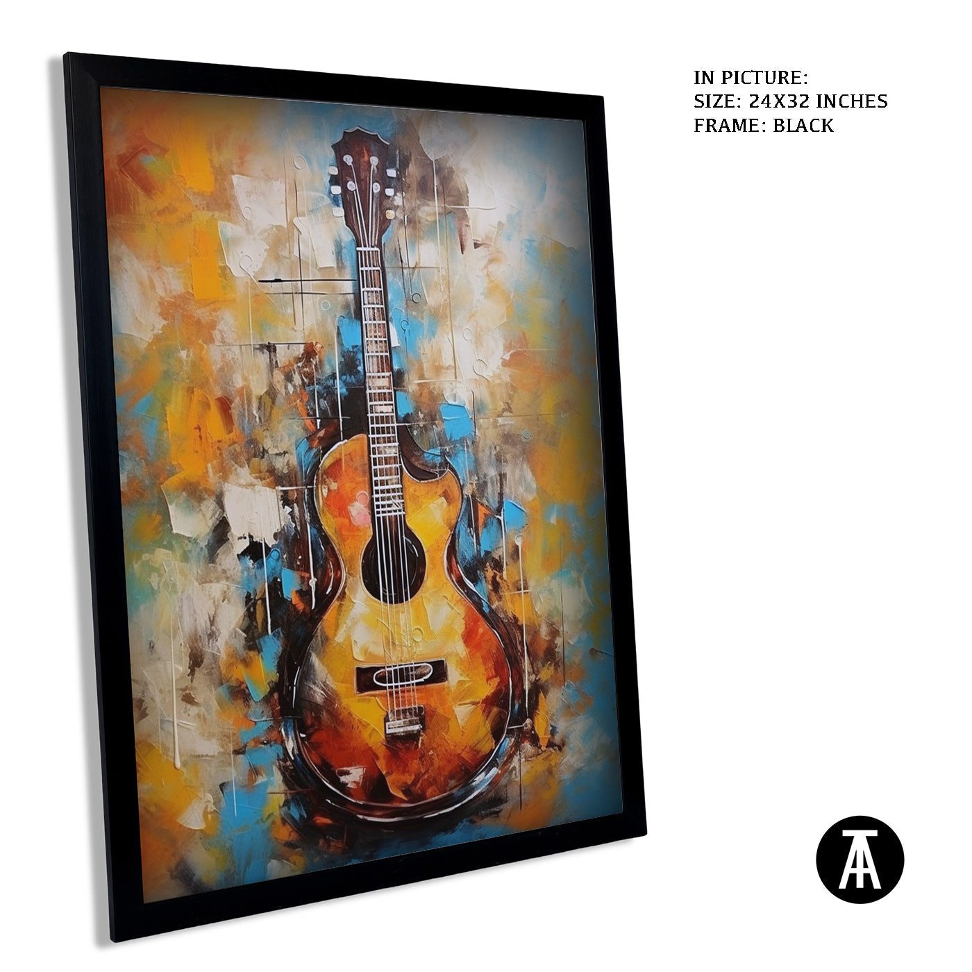 Artwork in Metal Earling Silver Frame