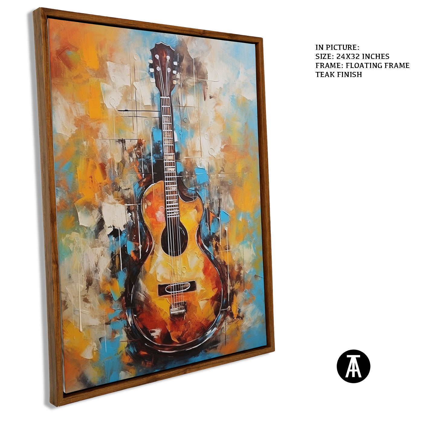 Artwork in Floating Frame