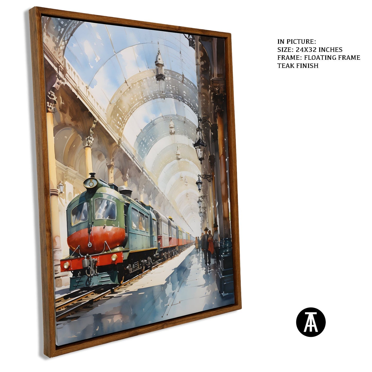 Artwork in Floating Frame