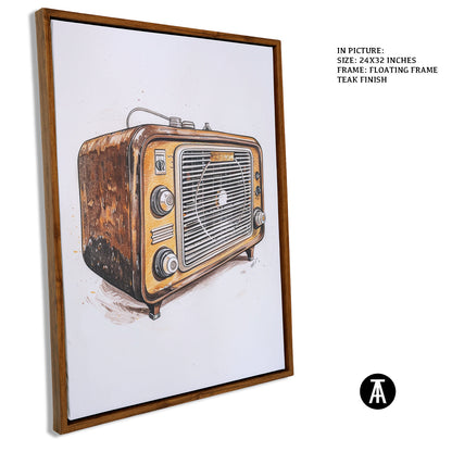Artwork in Floating Frame