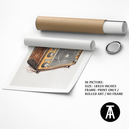Artwork as Print Only or Rolled Art