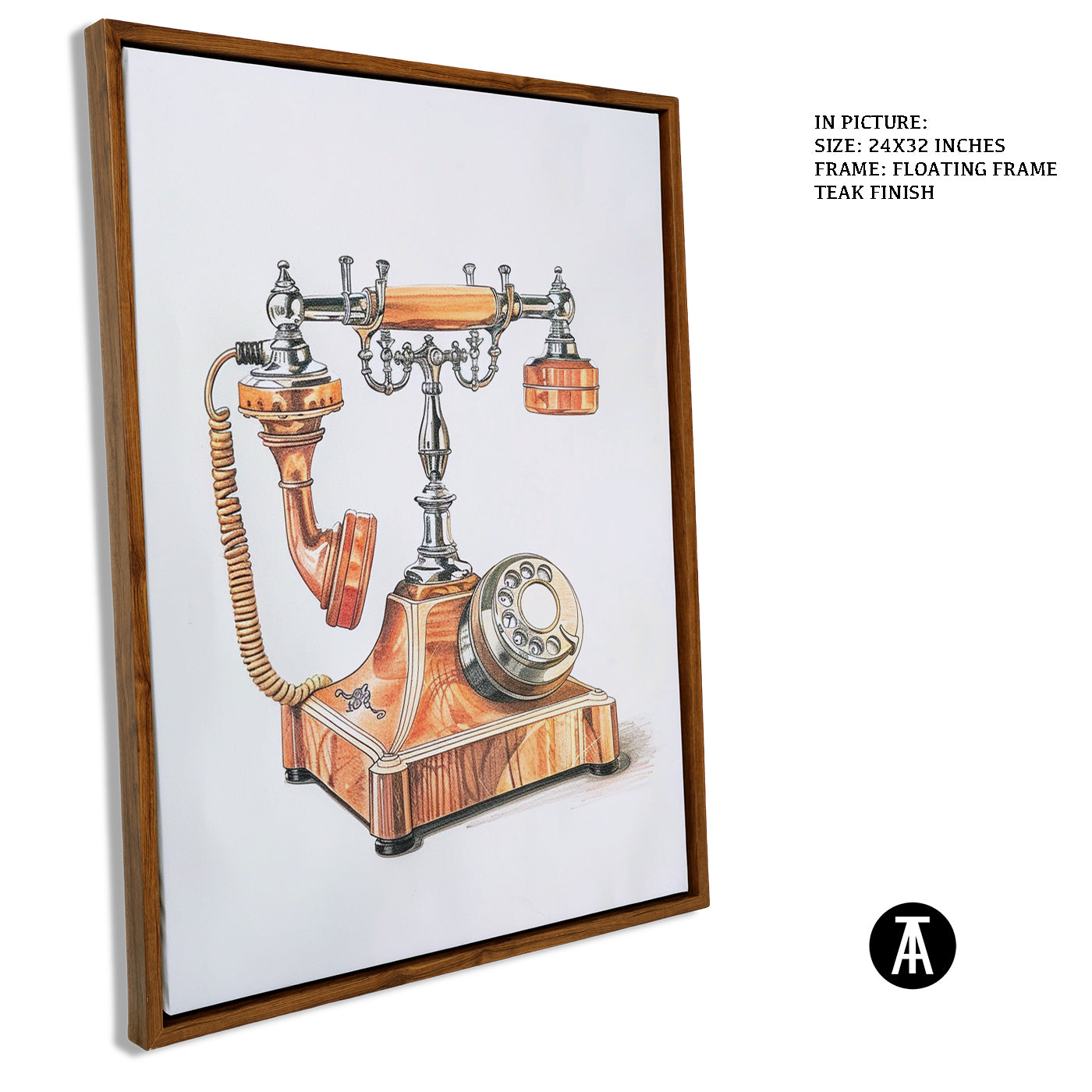 Artwork in Floating Frame