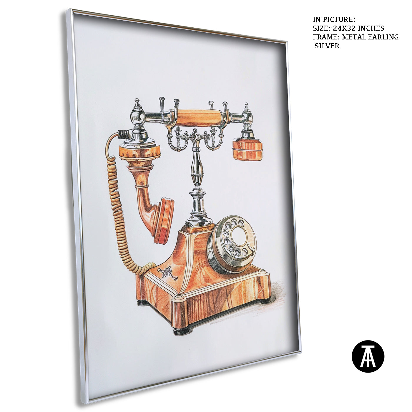 Artwork in Black Frame
