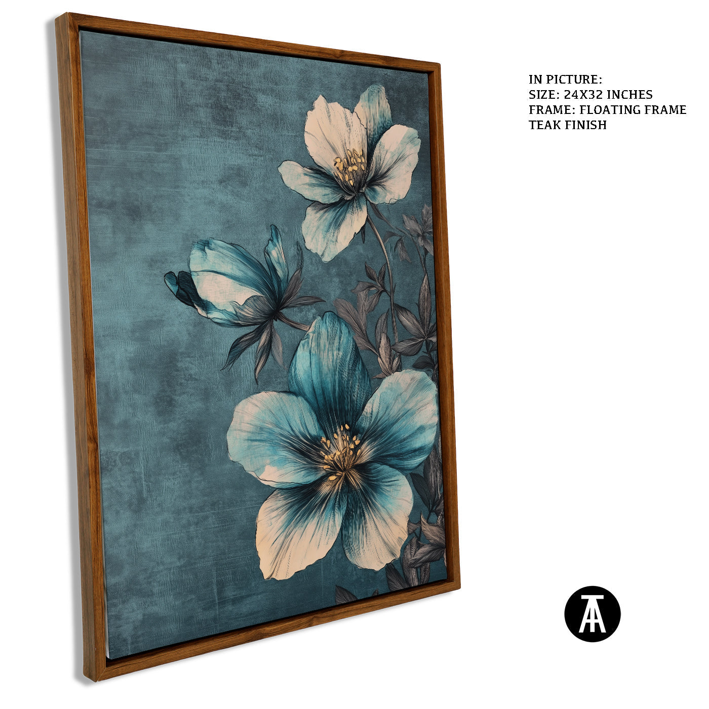 Artwork in Floating Frame
