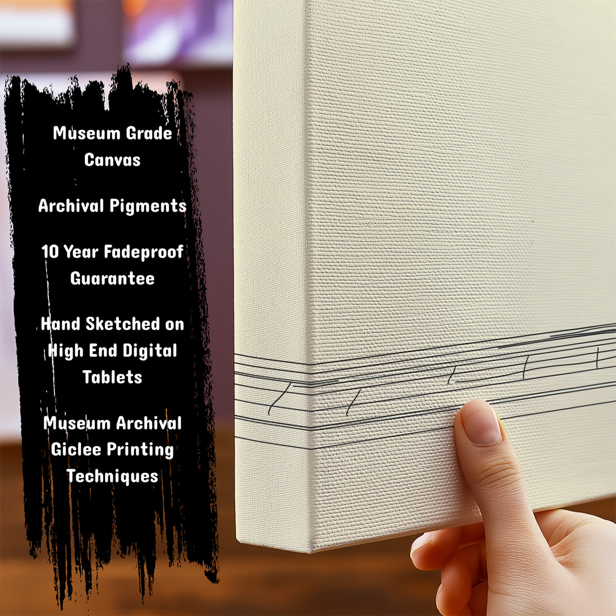 Information about Minimalist Canvas Art Print
