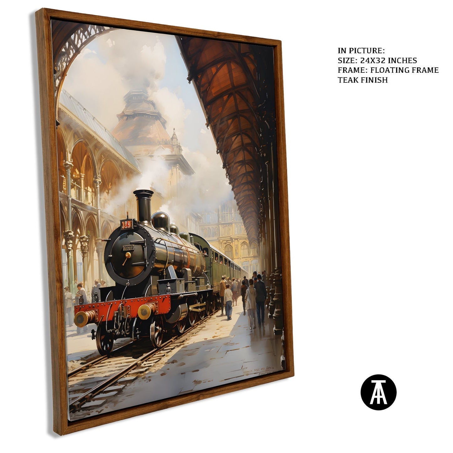Artwork in Floating Frame