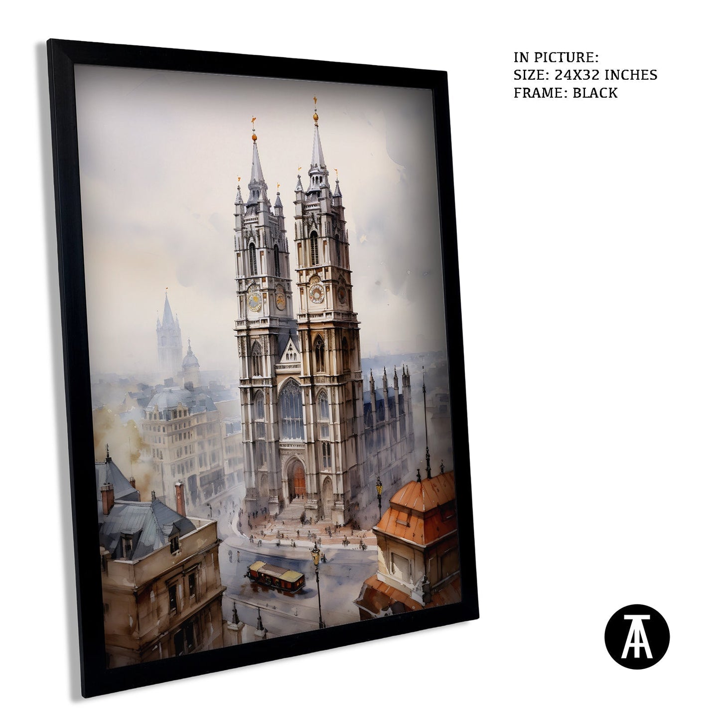 Artwork in Black Frame