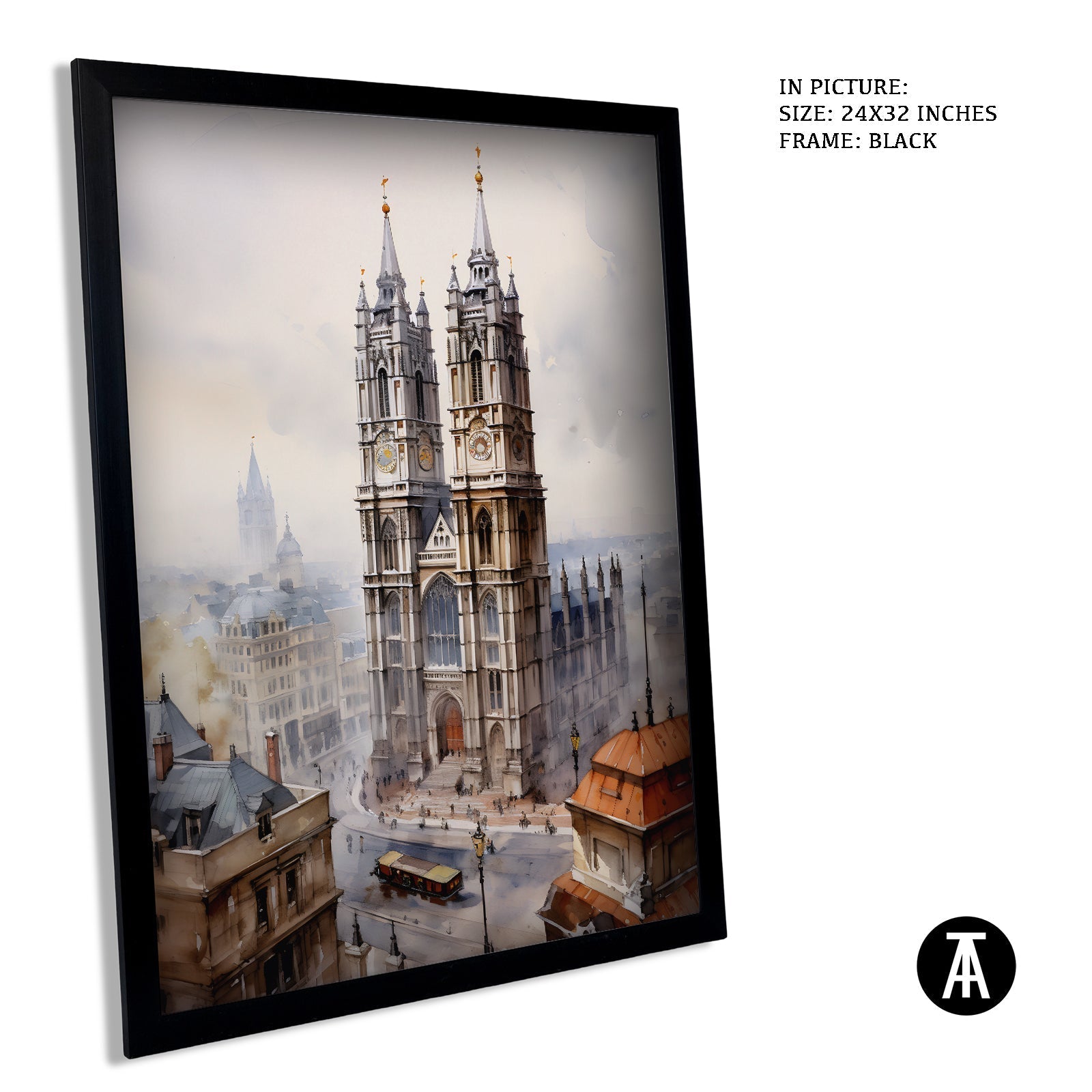 Artwork in Black Frame