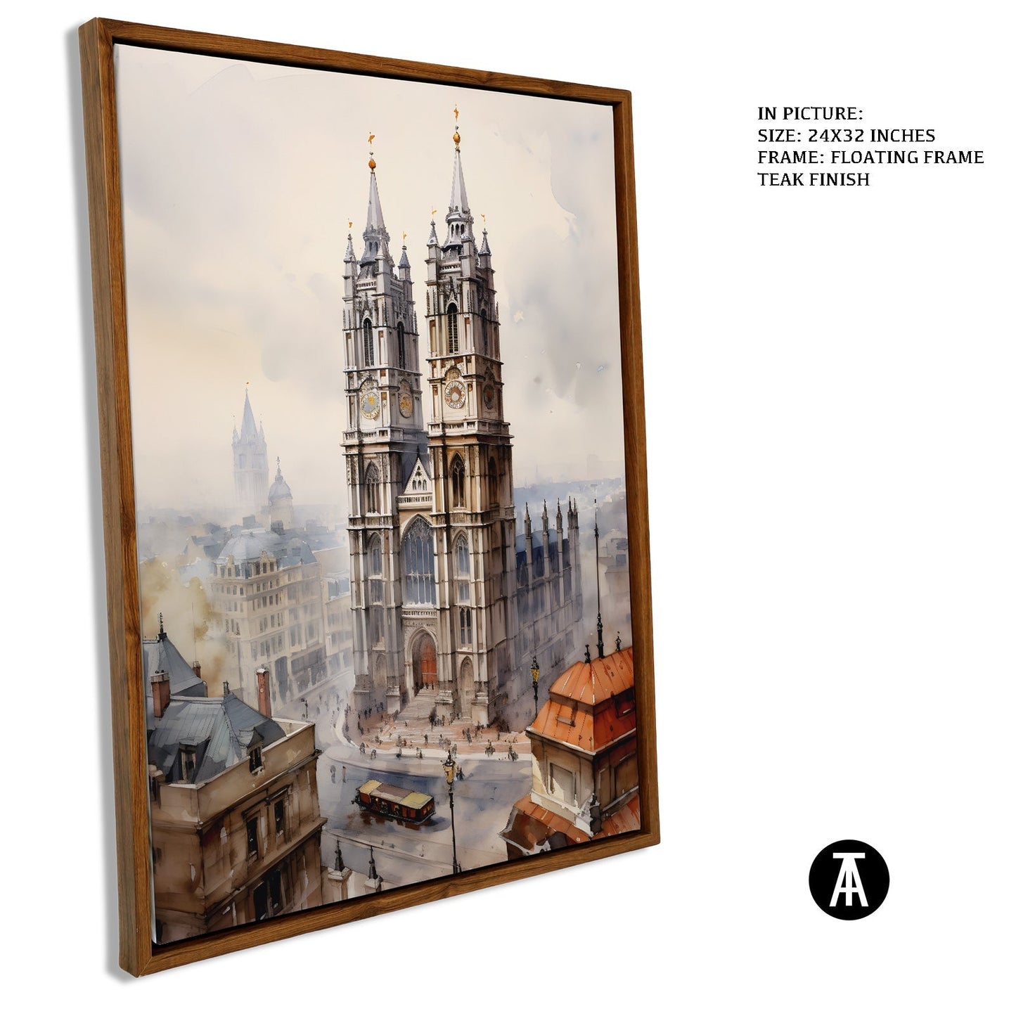 Artwork in Floating Frame