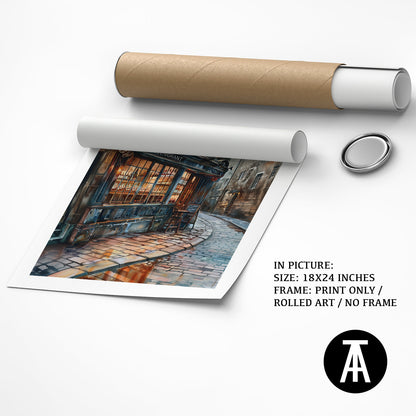 Artwork as Print Only or Rolled Art
