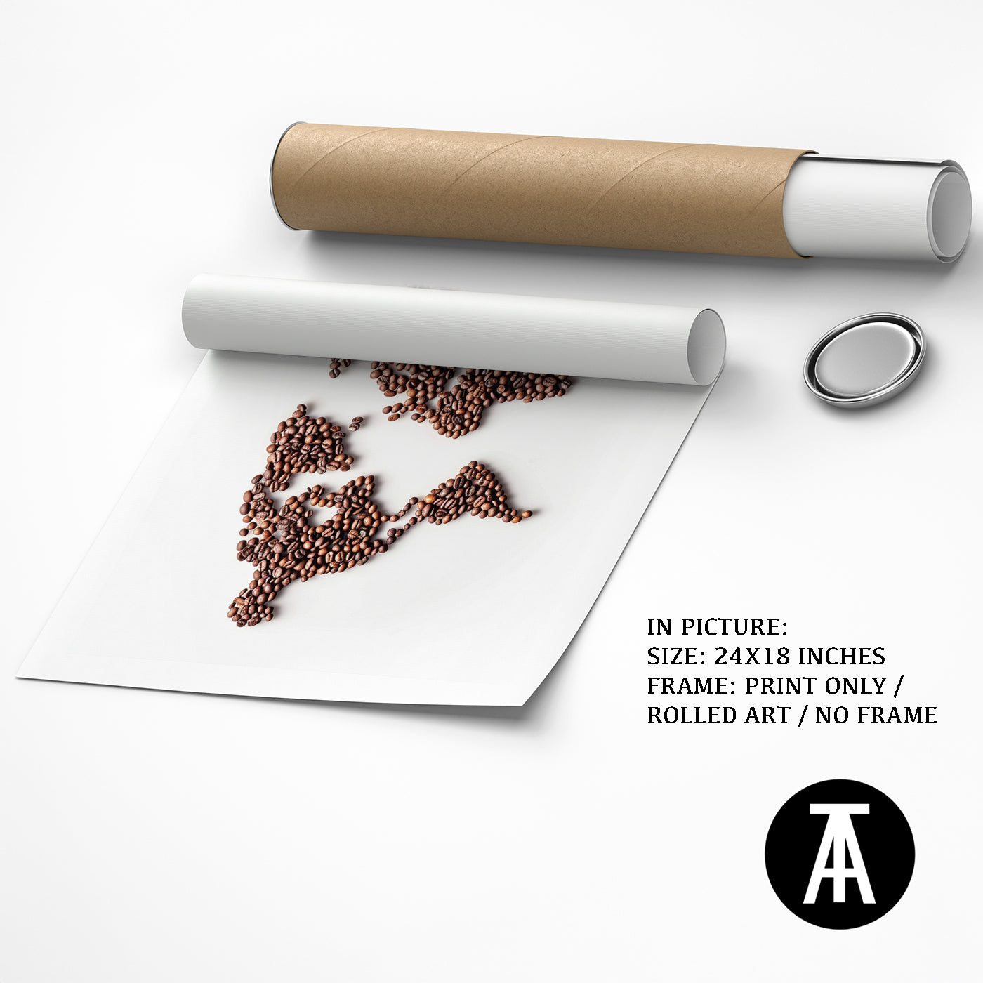 Artwork as Print Only or Rolled Art