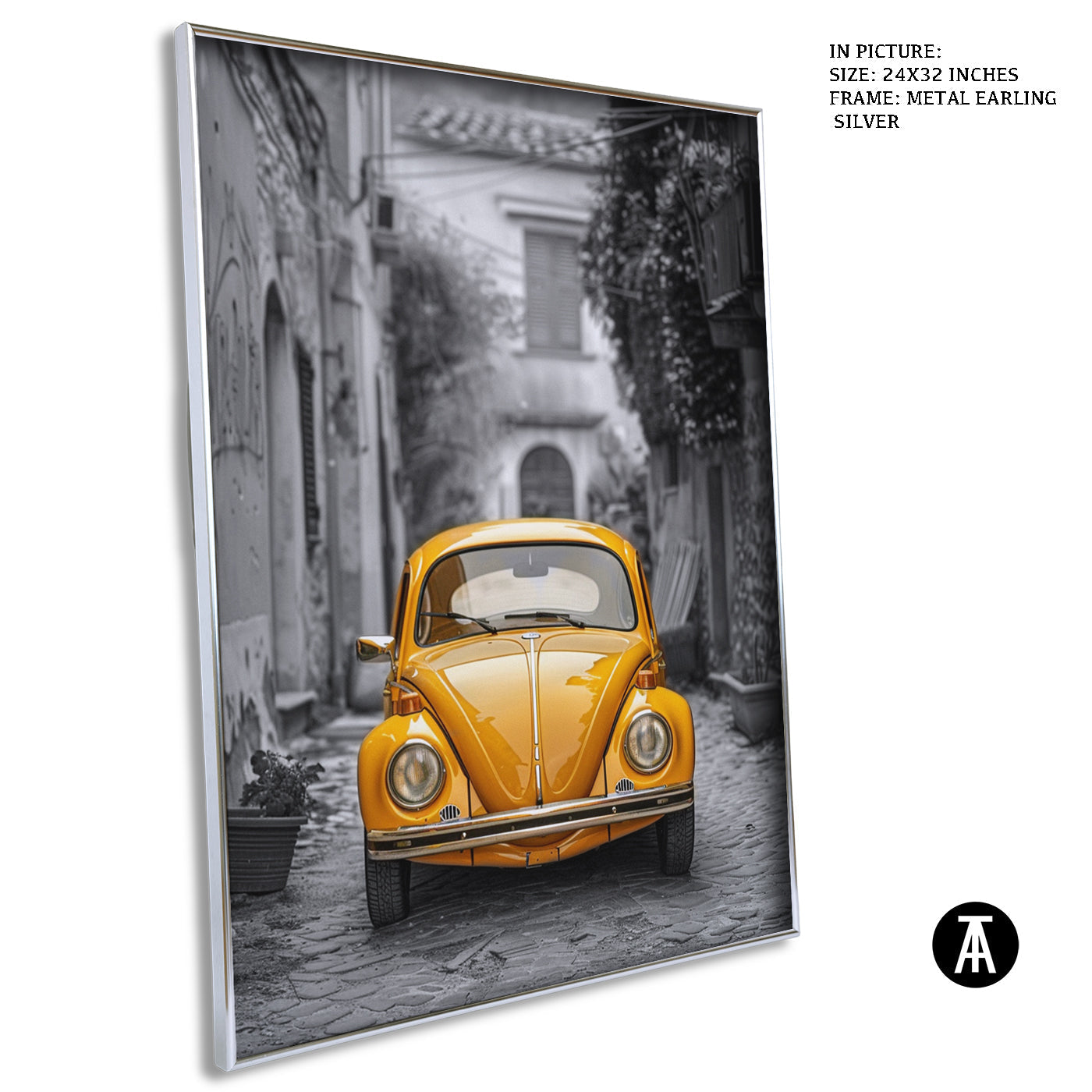 Artwork in Black Frame