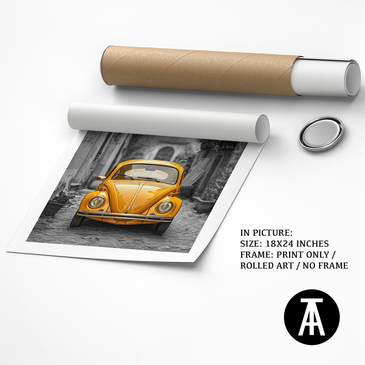 Artwork as Print Only or Rolled Art
