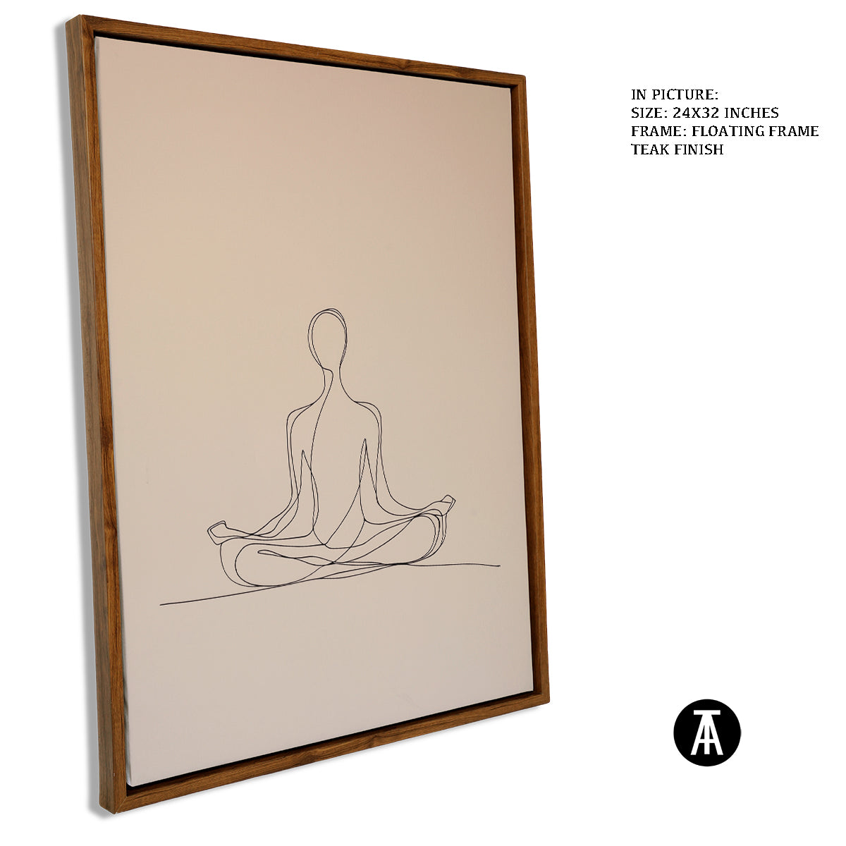 Artwork in Floating Frame